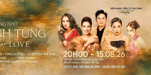 \u0110\u00eam nh\u1ea1c Thanh T\u00f9ng - Legacy of Love 2026 - 10 n\u0103m t\u01b0\u1edfng nh\u1edb