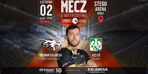 Dreman Exlabesa Futsal Opole Komprachcice vs AZS U\u015a Katowice