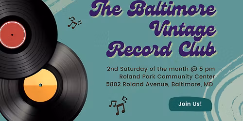 The Baltimore Vintage Record Club - Record Swap