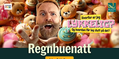 Regnbuenatt \/\/ Adam Schj\u00f8lberg \/\/ \u00c5lesund Pride