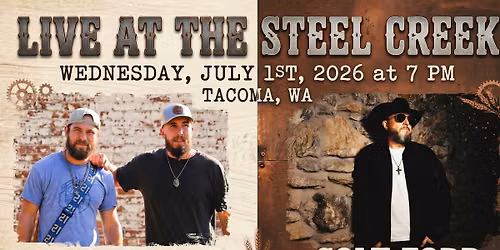 The Olson Bros Band w\/ Colt Ford at Steel Creek Tacoma