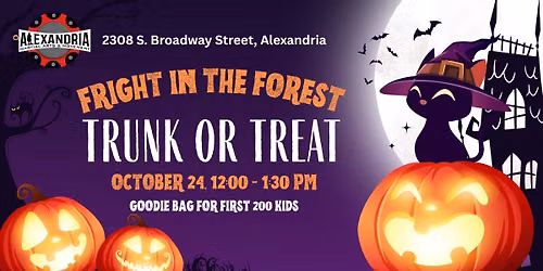Fright in the Forest Trunk or Treat