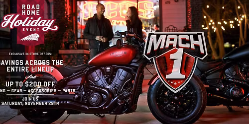 Mach1Moto - Road Home Holiday Event