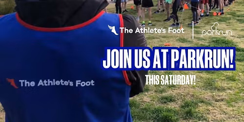 The Athlete's Foot visiting Trentham Memorial parkrun