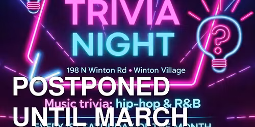 HipHop & RnB trivia night