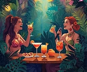 Friendsgiving Karaoke Party At Trader Todd's