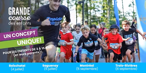 GRANDE course des enfants de Trois-Rivi\u00e8res