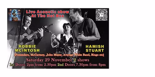 Hamish Stuart & Robbie McIntosh Live & Acoustic show 1