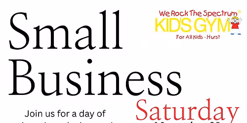 Small Business Saturday!