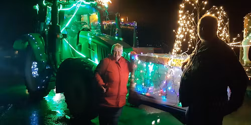 Verlichte Tractoroptocht