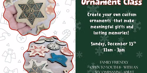 Ceramic Ornament Class