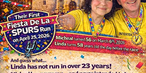 Micheal & Linda Portell Run the Flambeau Parade Route!!!