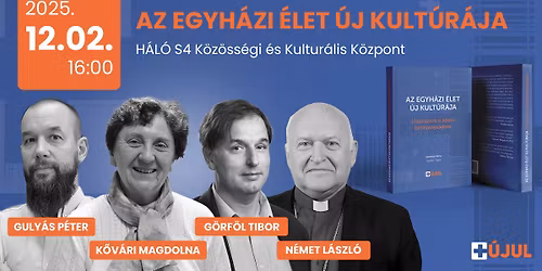Az egyh\u00e1zi \u00e9let \u00faj kult\u00far\u00e1ja - K\u00f6nyvbemutat\u00f3 besz\u00e9lget\u00e9s
