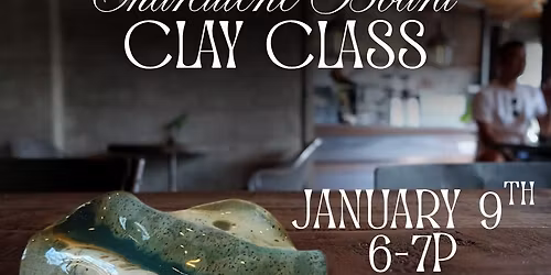 Charcuterie board Clay Class