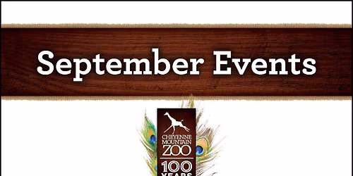 September Events at CMZoo