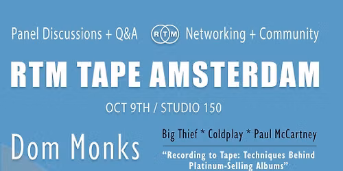 RTM Tape Amsterdam 2026
