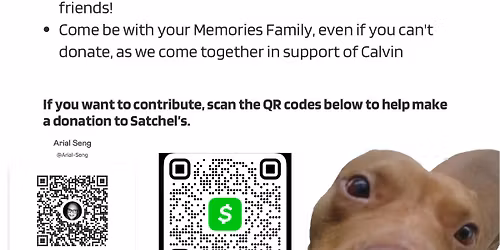 Fundraiser for Calvin & Satchel\u2019s Last Resort