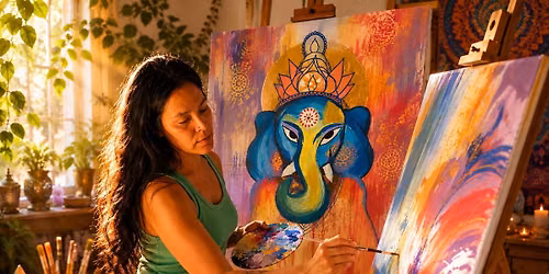Summer Meditation Painting Sessions