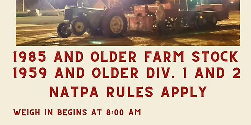 Antique Tractor Pull