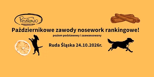 PA\u0179DZIERNIKOWY KONKURS NOSEWORKOWY - RANKINGOWY 