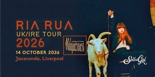 Milquetoast supporting Ria Rua