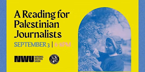 A Reading for Palestinian Journalists