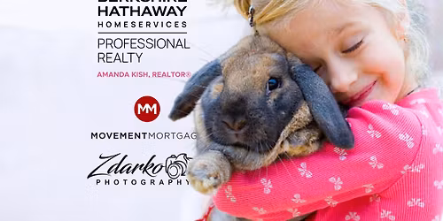 Easter Photos with Live Bunnies