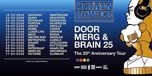 Brainpower | Door Merg & Brain 25: The 25th Anniversary Tour
