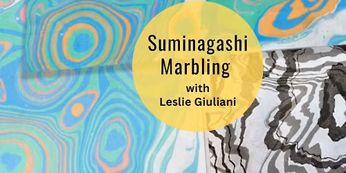 Suminagashi Paper Marbling Workshop