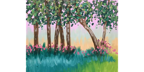 Bright Blossoms - Paint and Sip in Chicago | Classpop!\u2122