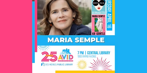 AViD Presents: Maria Semple