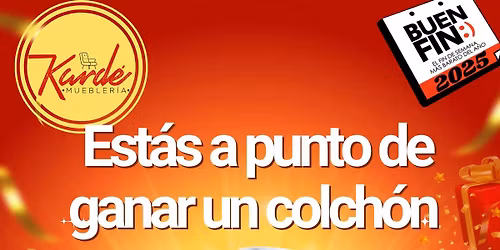 SORTEO BUEN FIN25 KARD\u00c9 MUEBLER\u00cdA