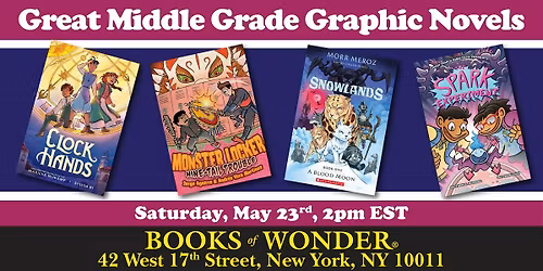 Great Middle Grade Graphic Novels!