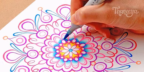 Mandala Art of India: Earn Girl Scout Badges at Girl Scouts of Kentucky's Wilderness Road Council