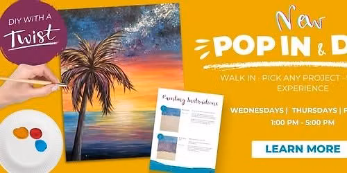 Pop In & Open Studio
