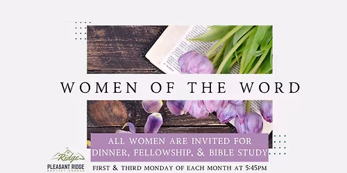 Pleasant Ridge Baptist Church - Women Of The Word Bible Study