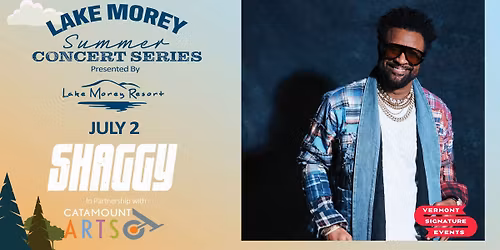 Summer Concert: Shaggy at Lake Morey Resort - Fairlee, VT
