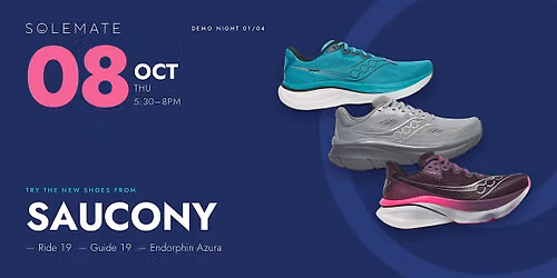 Saucony x Sole Mate Demo Evening