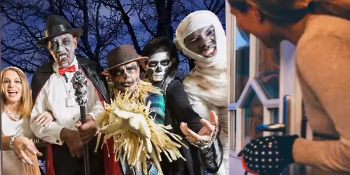 Adult Trick or Treating! Yep, you read that right.