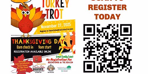 8th Annual Forest School Area Turkey Trot