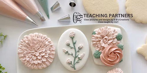 Floral Cookie Decorating