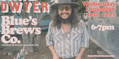 Jake Dwyer at Blues Brews Co.