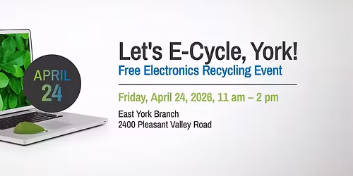 Residential Electronics Recycling Event