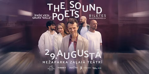 "The Sound Poets" Mežaparka Zaļajā teātrī