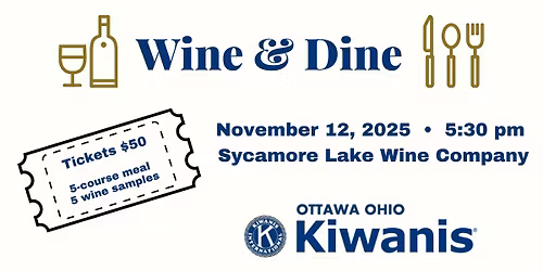 Ottawa Kiwanis - Wine & Dine