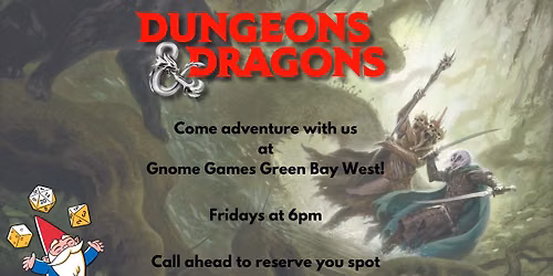 Friday Night Dungeons and Dragons