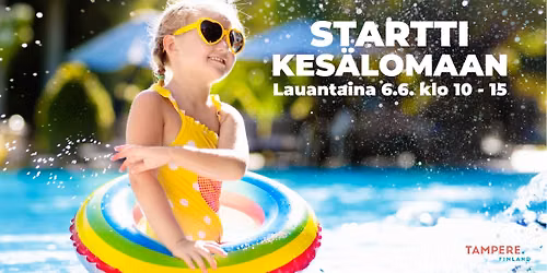 Startti Kesälomaan — Joukahaisenkatu 7, FI-33540 Tampere, Suomi