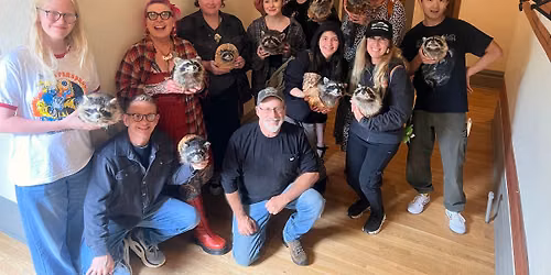 DIY Taxidermy Raccoon Head Mount Workshop
