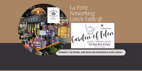 La Porte Networking Lunch Table November 20