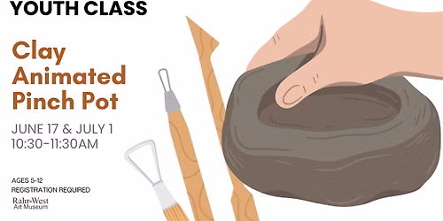 Clay Animated Pinch Pot - Youth Class